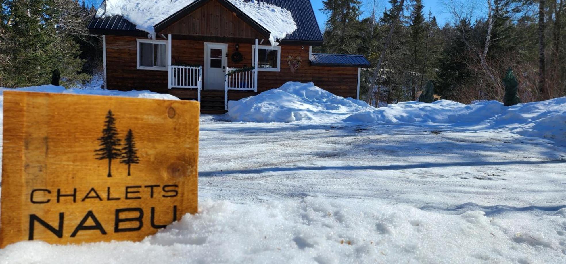 Chalet Riviere - Bord De Riviere - Romantique Saint-Alexis-des-Monts Exteriör bild